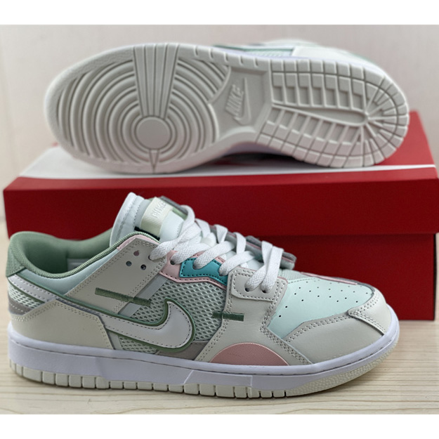 Nike Dunk Low Scrap “Phantom” Sneaker   DM0802-001  - PerfectKickZ