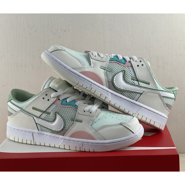 Nike Dunk Low Scrap “Phantom” Sneaker   DM0802-001  - PerfectKickZ