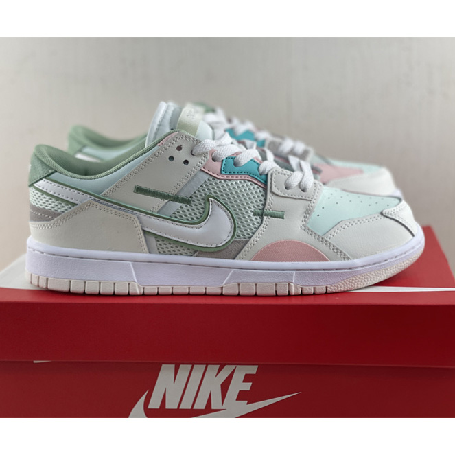 Nike Dunk Low Scrap “Phantom” Sneaker   DM0802-001  - PerfectKickZ