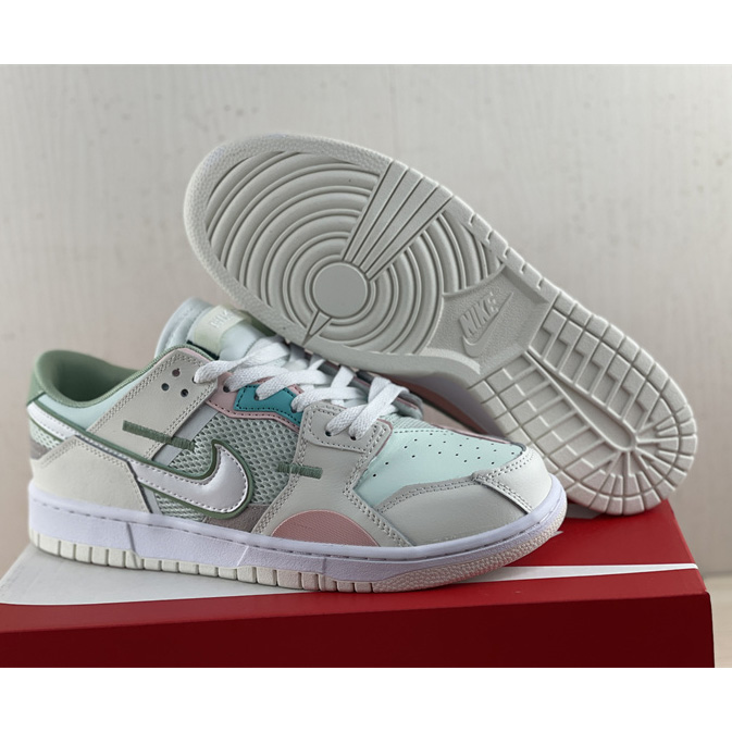 Nike Dunk Low Scrap “Phantom” Sneaker   DM0802-001  - PerfectKickZ