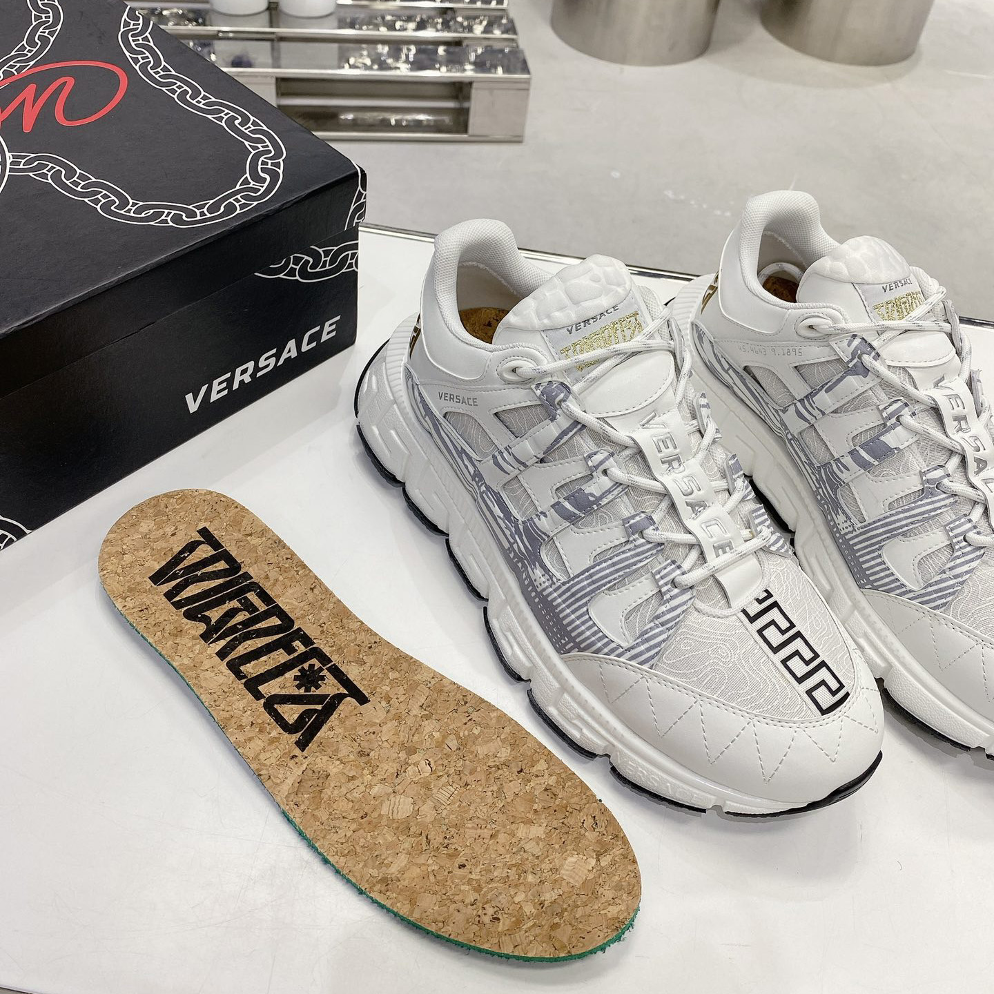 Versace Trigreca Sneakers  - PerfectKickZ