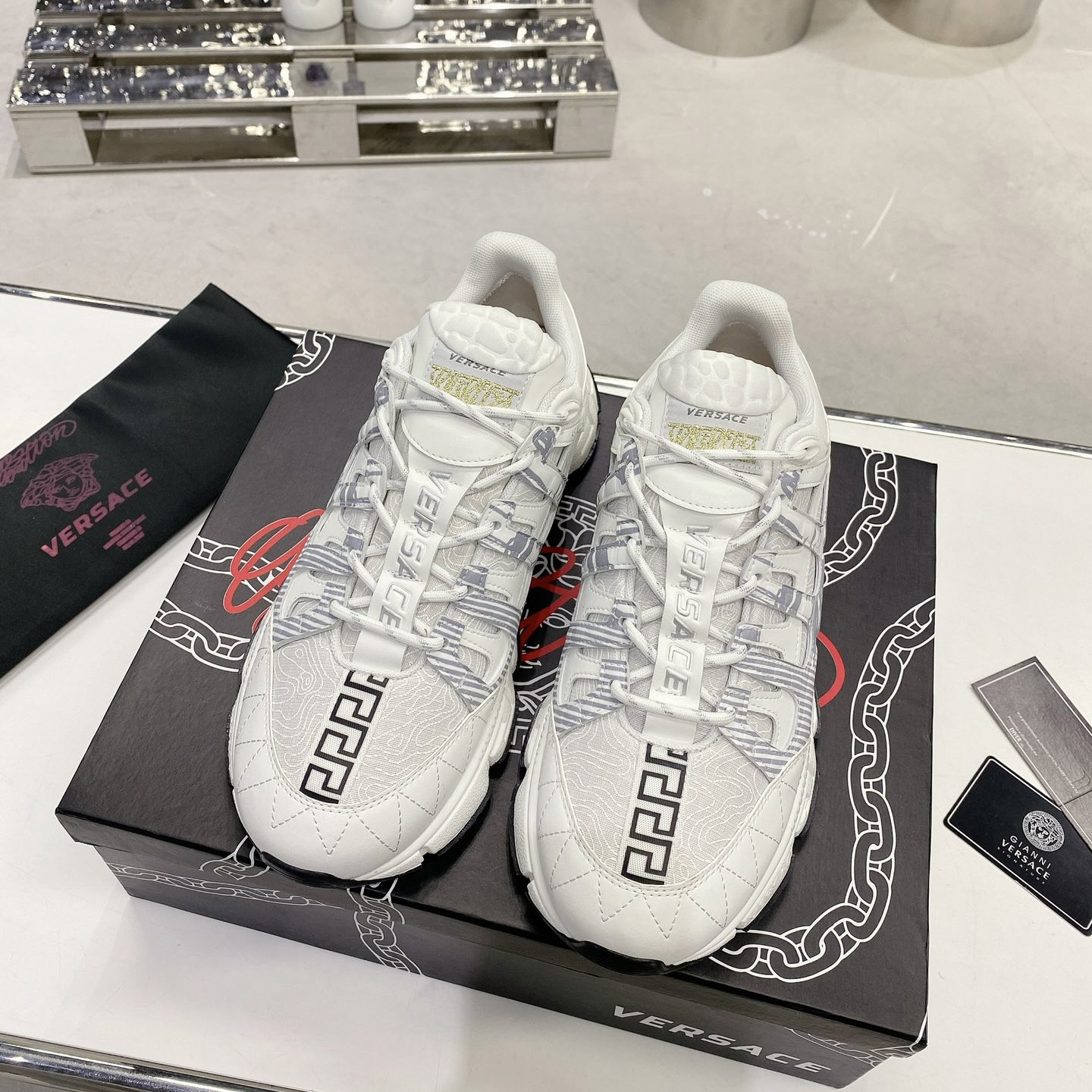 Versace Trigreca Sneakers  - PerfectKickZ