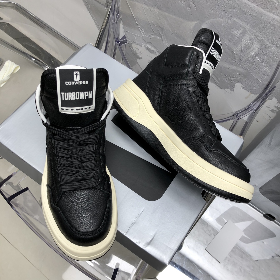 Rick Owens Converse X Drkshdw Turbowpn Sneakers - PerfectKickZ