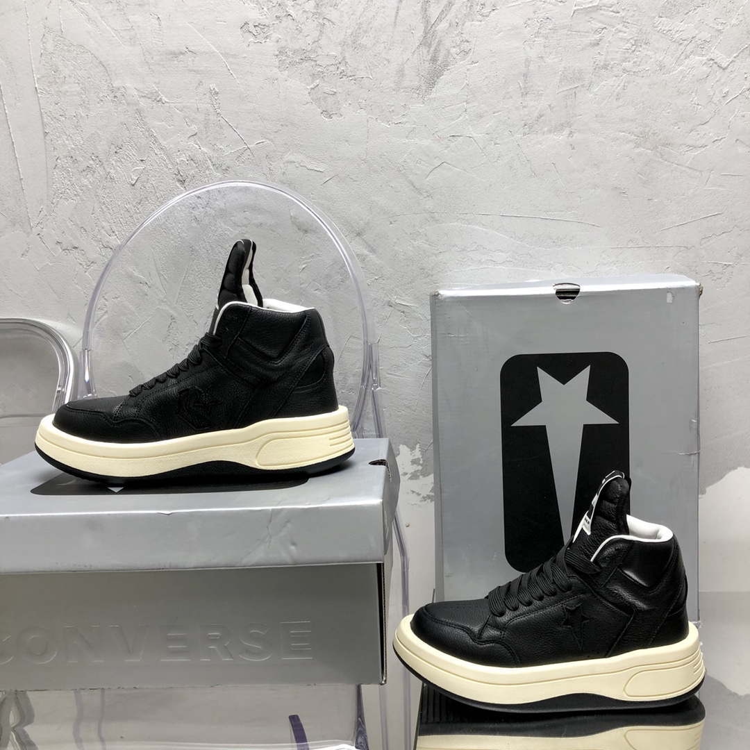 Rick Owens Converse X Drkshdw Turbowpn Sneakers - PerfectKickZ