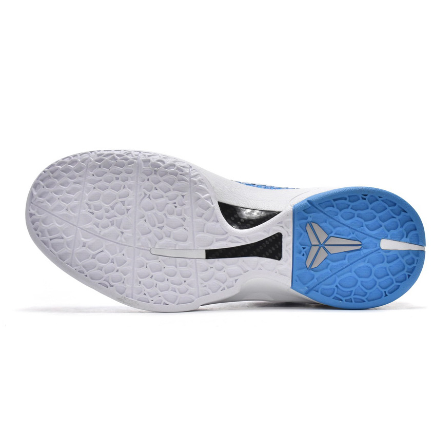 Nike Zoom Kobe VI TB North Carolina Blue Sneaker    454142-004 - PerfectKickZ