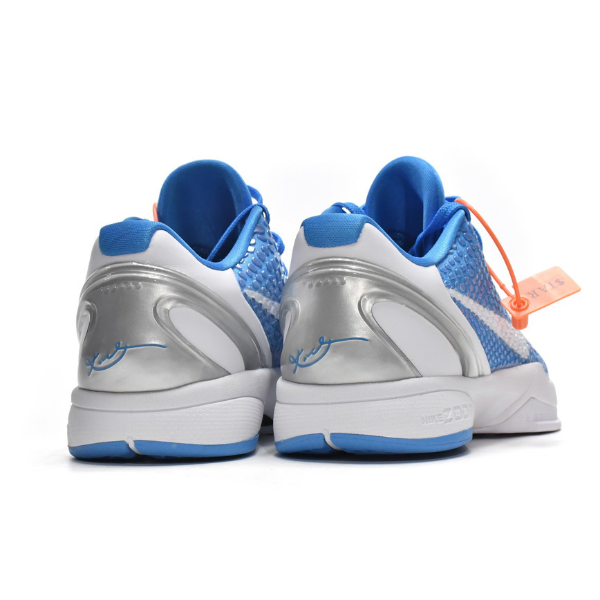 Nike Zoom Kobe VI TB North Carolina Blue Sneaker    454142-004 - PerfectKickZ