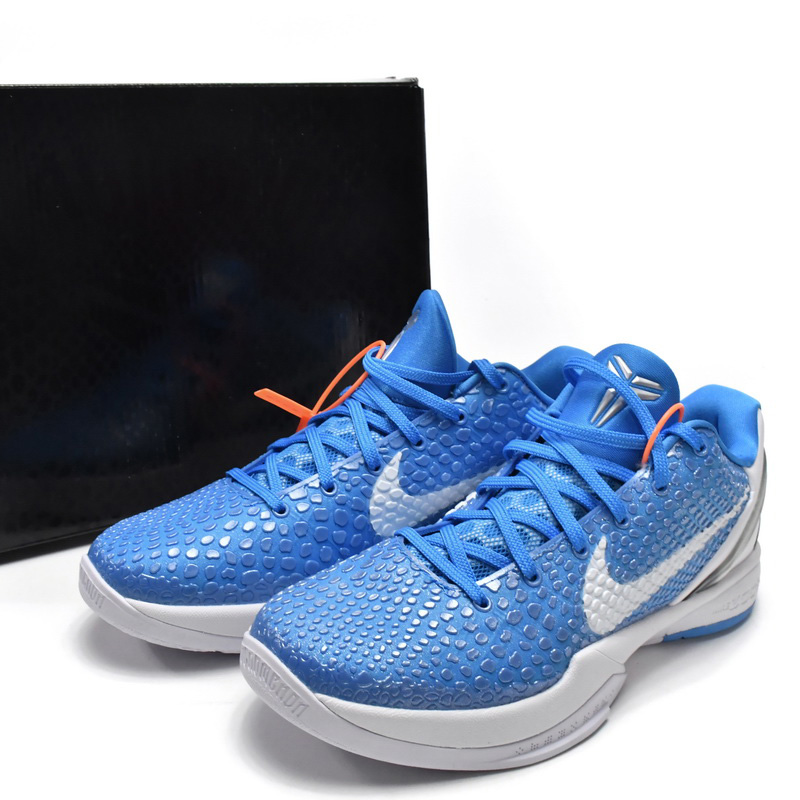 Nike Zoom Kobe VI TB North Carolina Blue Sneaker    454142-004 - PerfectKickZ