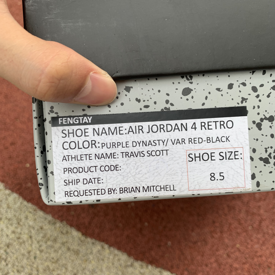 Air Jordan 4 x Travis Scott Cactus Jack  Sneakers      - PerfectKickZ
