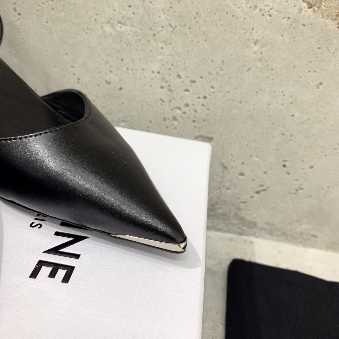 Celine Kitten With Metal Toe In Calfskin - PerfectKickZ