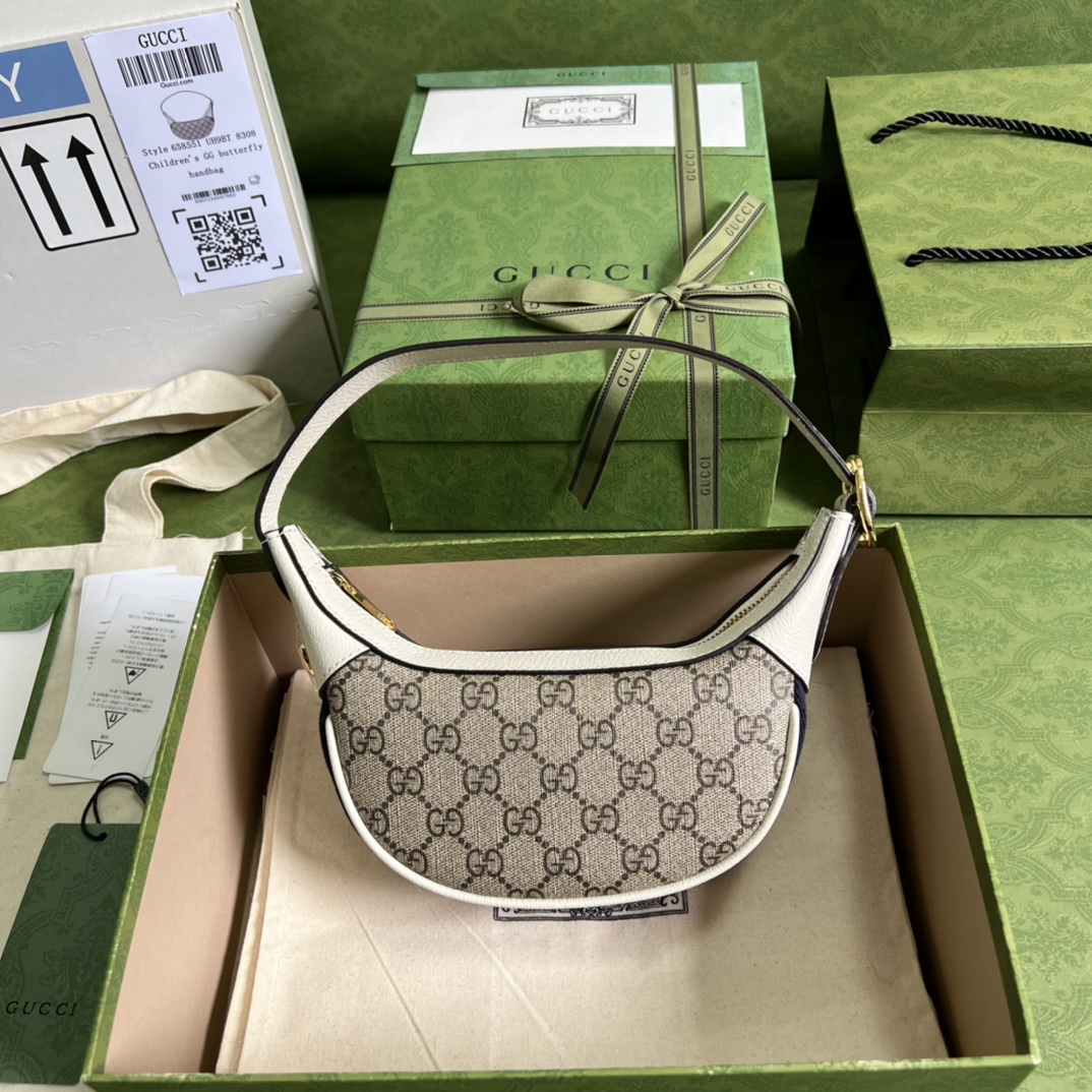 Gucci Ophidia GG Mini Bag(20-15-5cm)   - PerfectKickZ