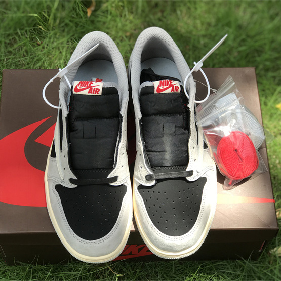 Travis Scott x Fragment x Air Jordan 1 Low Sneaker   DM7866-010  - PerfectKickZ