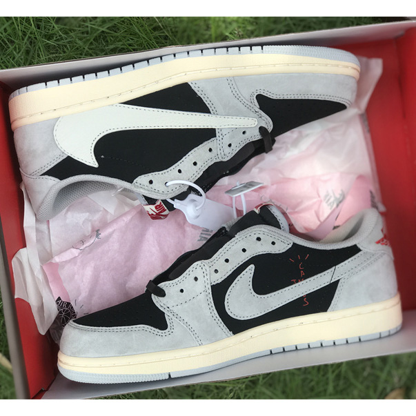 Travis Scott x Fragment x Air Jordan 1 Low Sneaker   DM7866-010  - PerfectKickZ