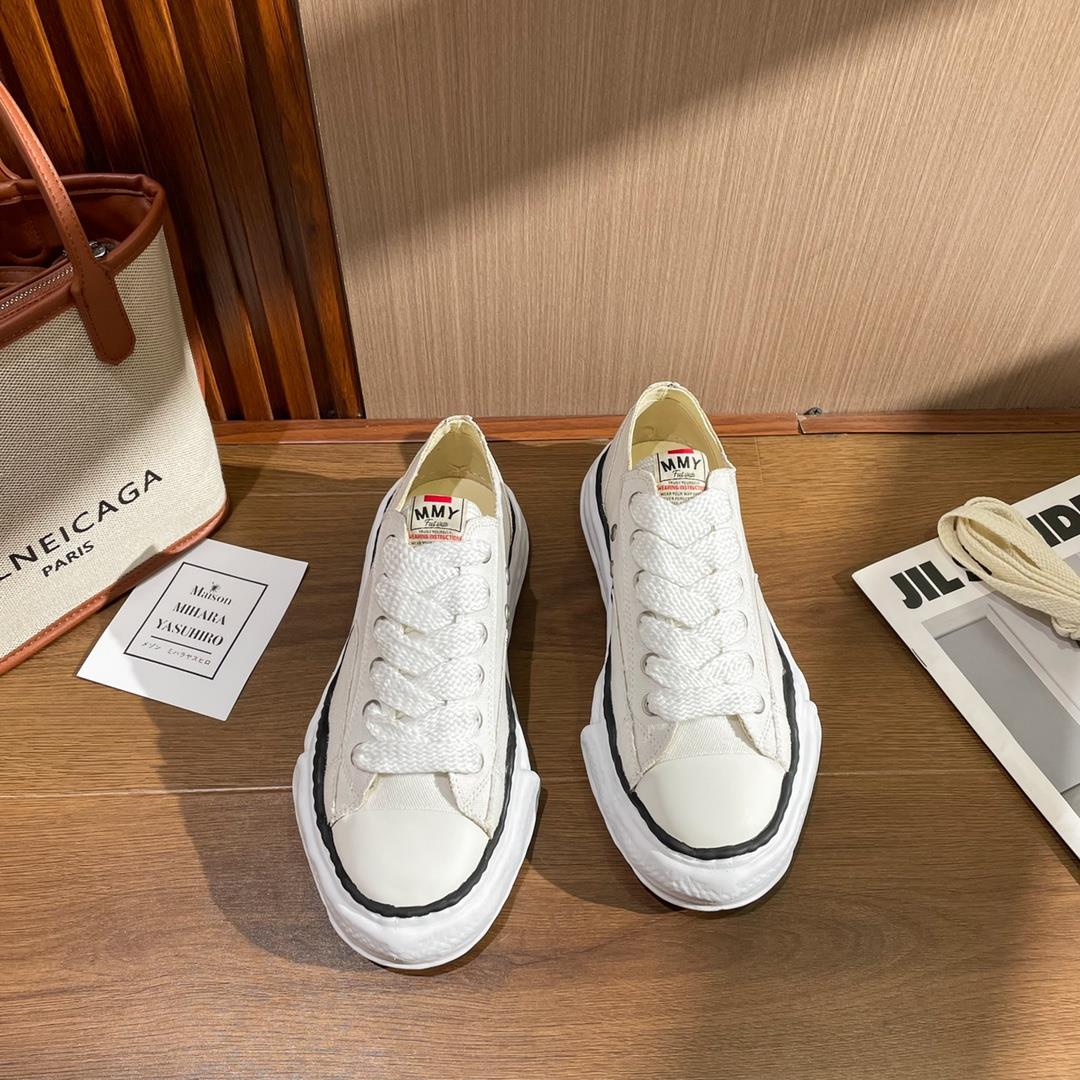 Maison Mihara Yasuhiro Wayne Original Sole Leather Low Sneaker - PerfectKickZ