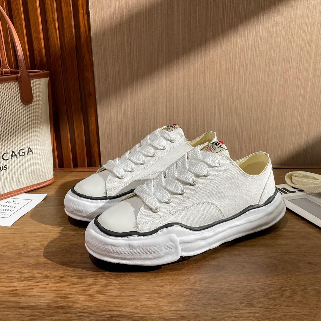 Maison Mihara Yasuhiro Wayne Original Sole Leather Low Sneaker - PerfectKickZ