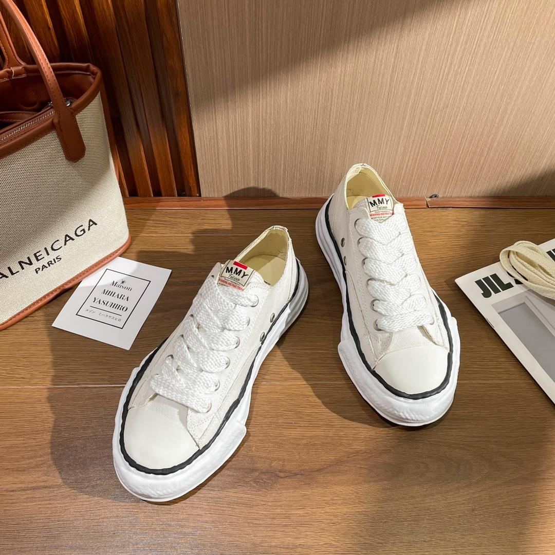 Maison Mihara Yasuhiro Wayne Original Sole Leather Low Sneaker - PerfectKickZ