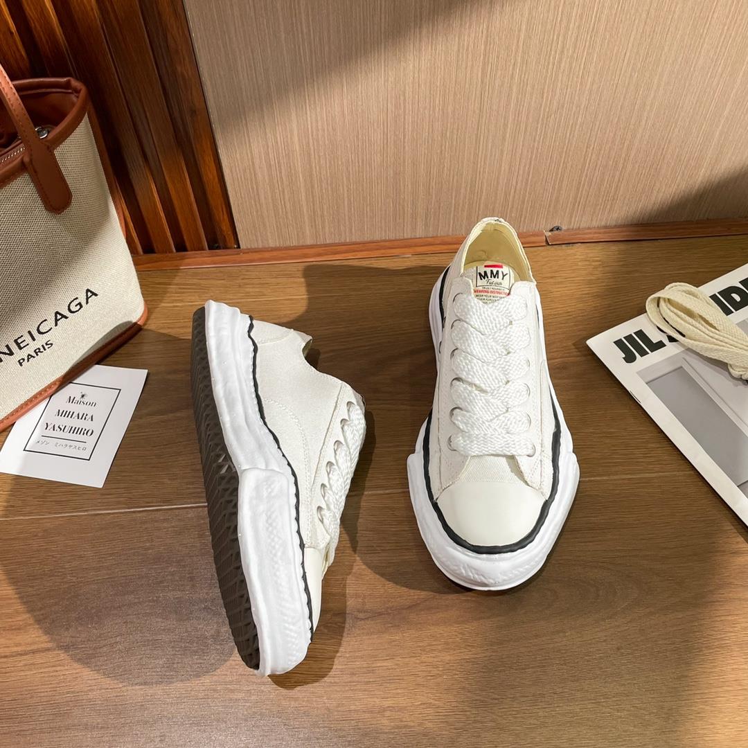 Maison Mihara Yasuhiro Wayne Original Sole Leather Low Sneaker - PerfectKickZ