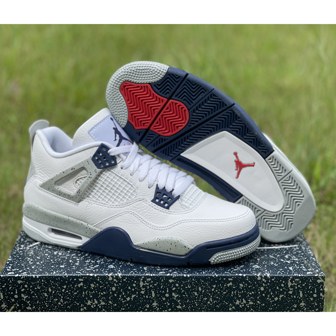 Air Jordan 4“Midnight Navy” Sneakers     DH6927-140 - PerfectKickZ