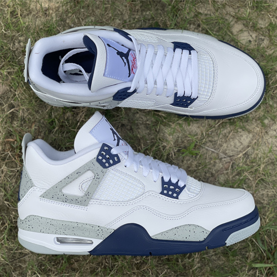 Air Jordan 4“Midnight Navy” Sneakers     DH6927-140 - PerfectKickZ