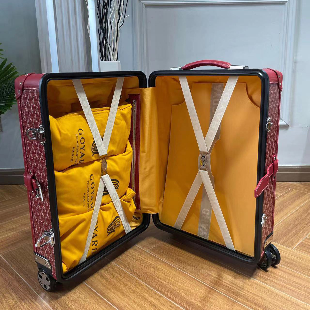 Goyard Satolas GM Rolling Suitcase - PerfectKickZ