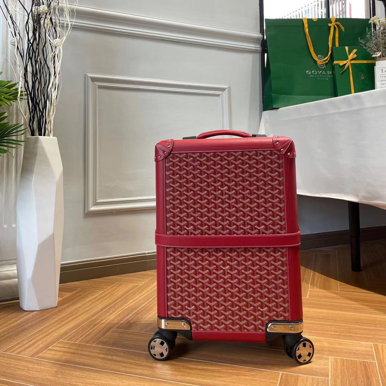 Goyard Satolas GM Rolling Suitcase - PerfectKickZ