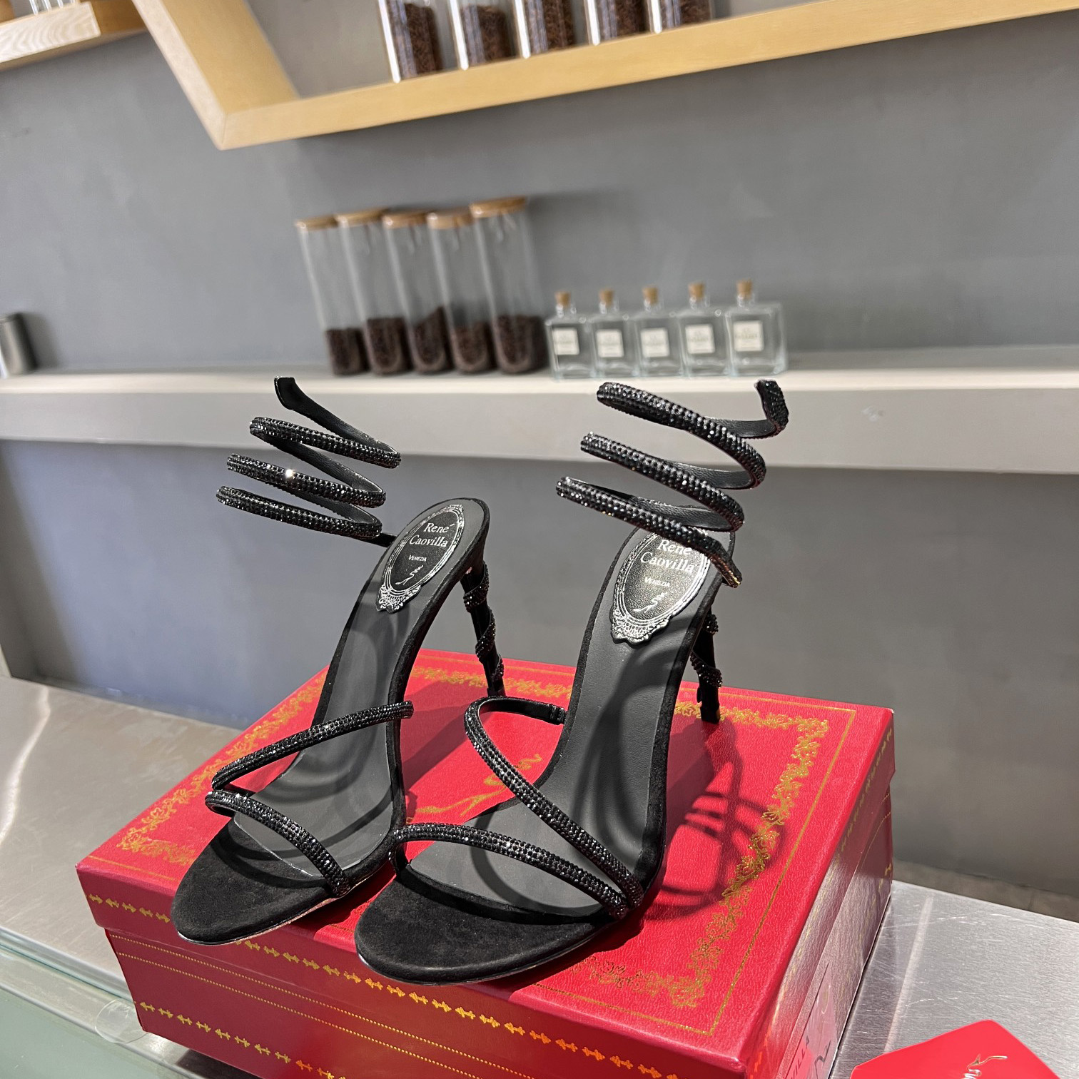 Rene Caovilla Cleo Rene Caovilla Sandal - PerfectKickZ