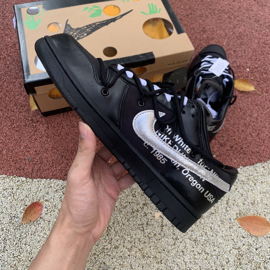 Nike Dunk Low Off-White Lot 50  Sneaker     DM1602-001 - PerfectKickZ