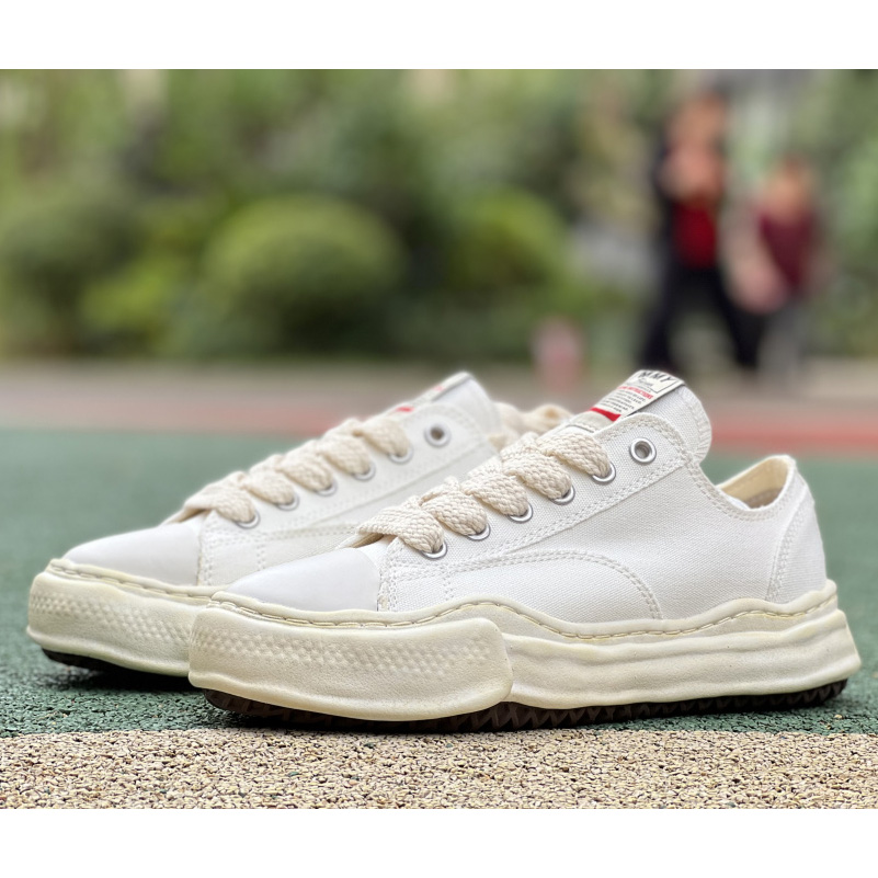 Maison Mihara Yasuhiro Wayne Original Sole Leather Low Sneaker - PerfectKickZ