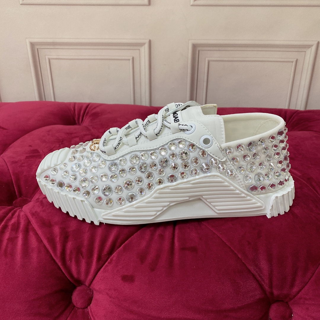 Dolce & Gabbana Mixed-Material NS1 Sneakers - PerfectKickZ