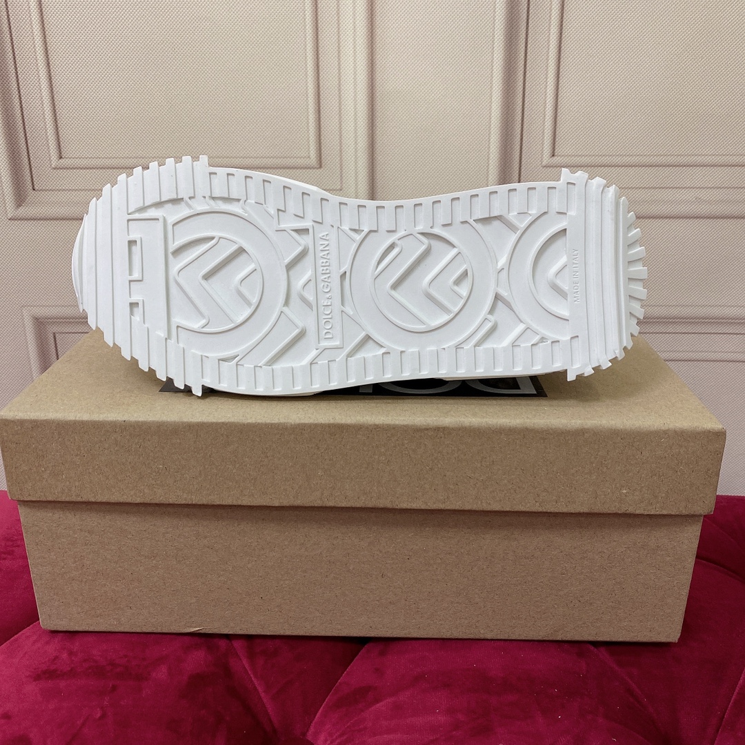 Dolce & Gabbana Mixed-Material NS1 Sneakers - PerfectKickZ