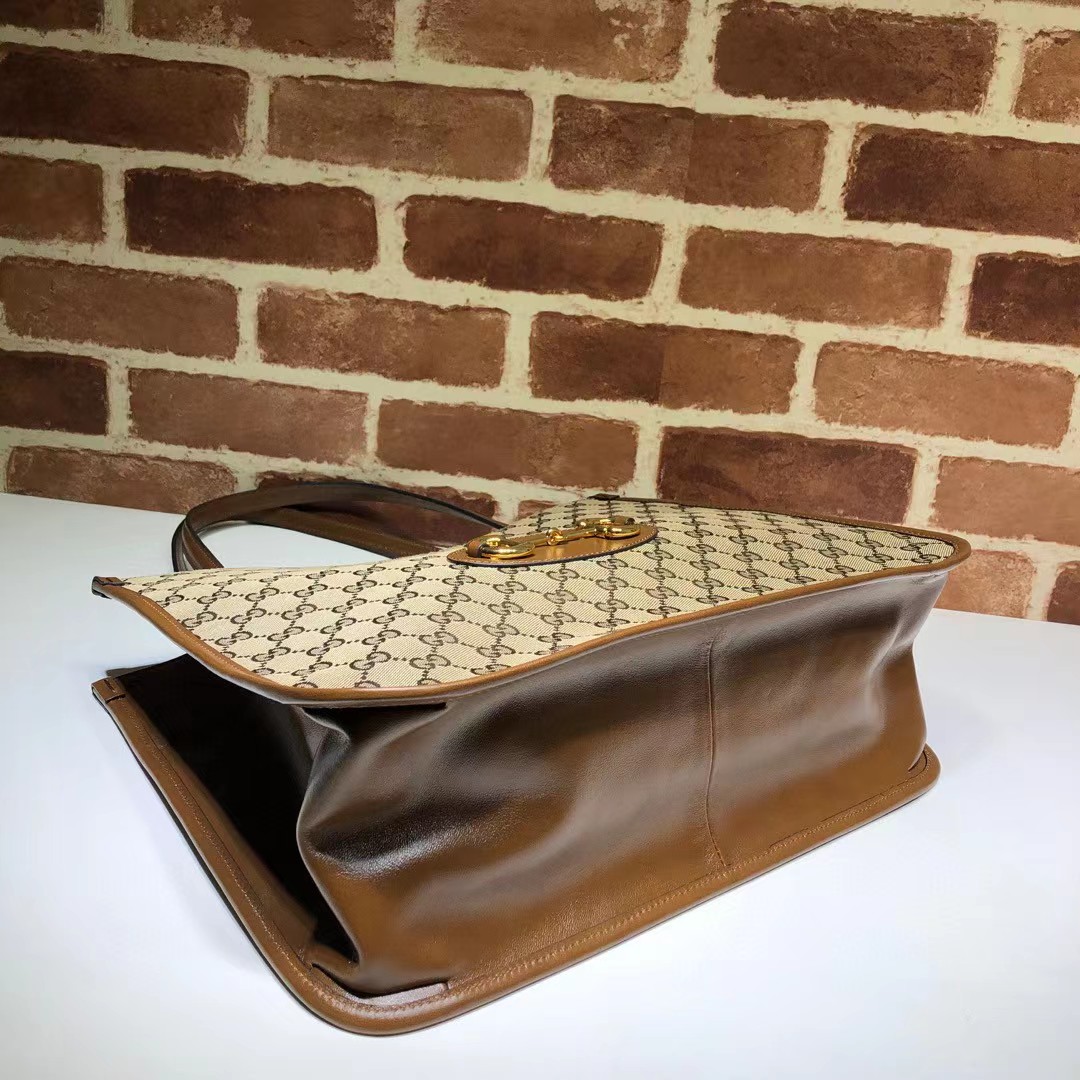 Gucci Horsebit 1955 Tote Bag(38-28.5-13CM) - PerfectKickZ