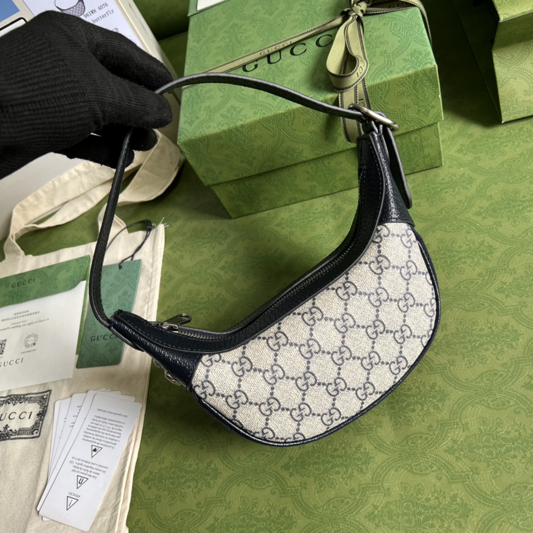 Gucci Ophidia GG Mini Bag(20-15-5cm)   - PerfectKickZ