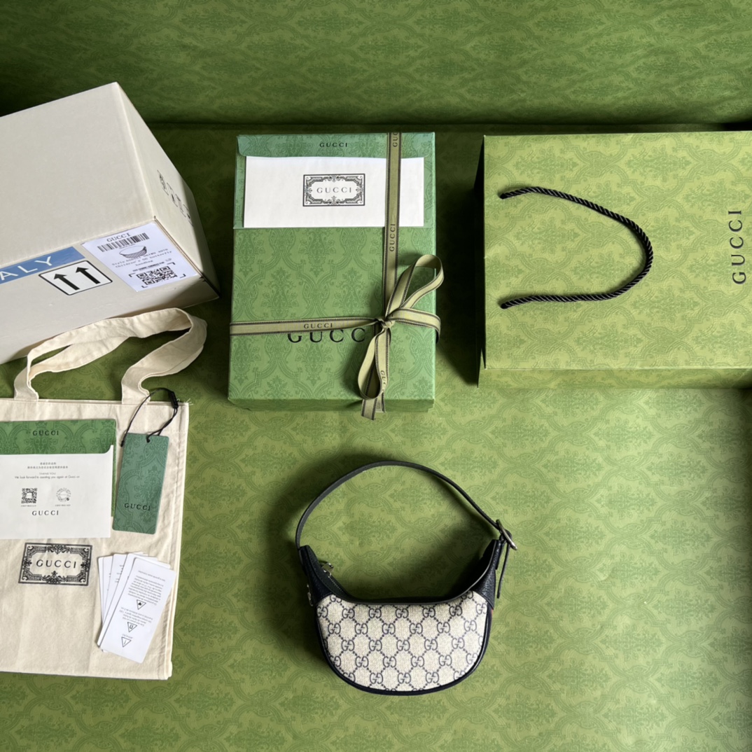 Gucci Ophidia GG Mini Bag(20-15-5cm)   - PerfectKickZ