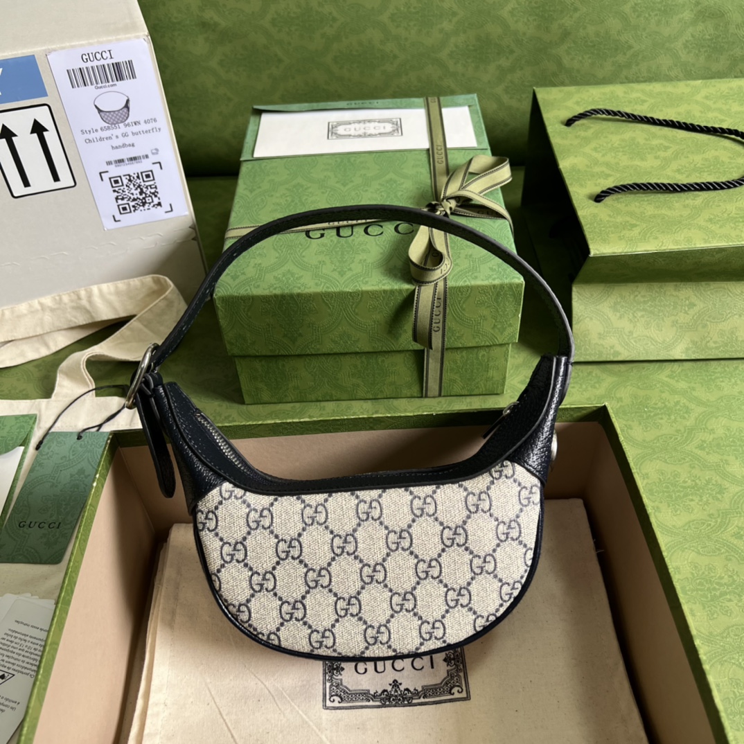 Gucci Ophidia GG Mini Bag(20-15-5cm)   - PerfectKickZ
