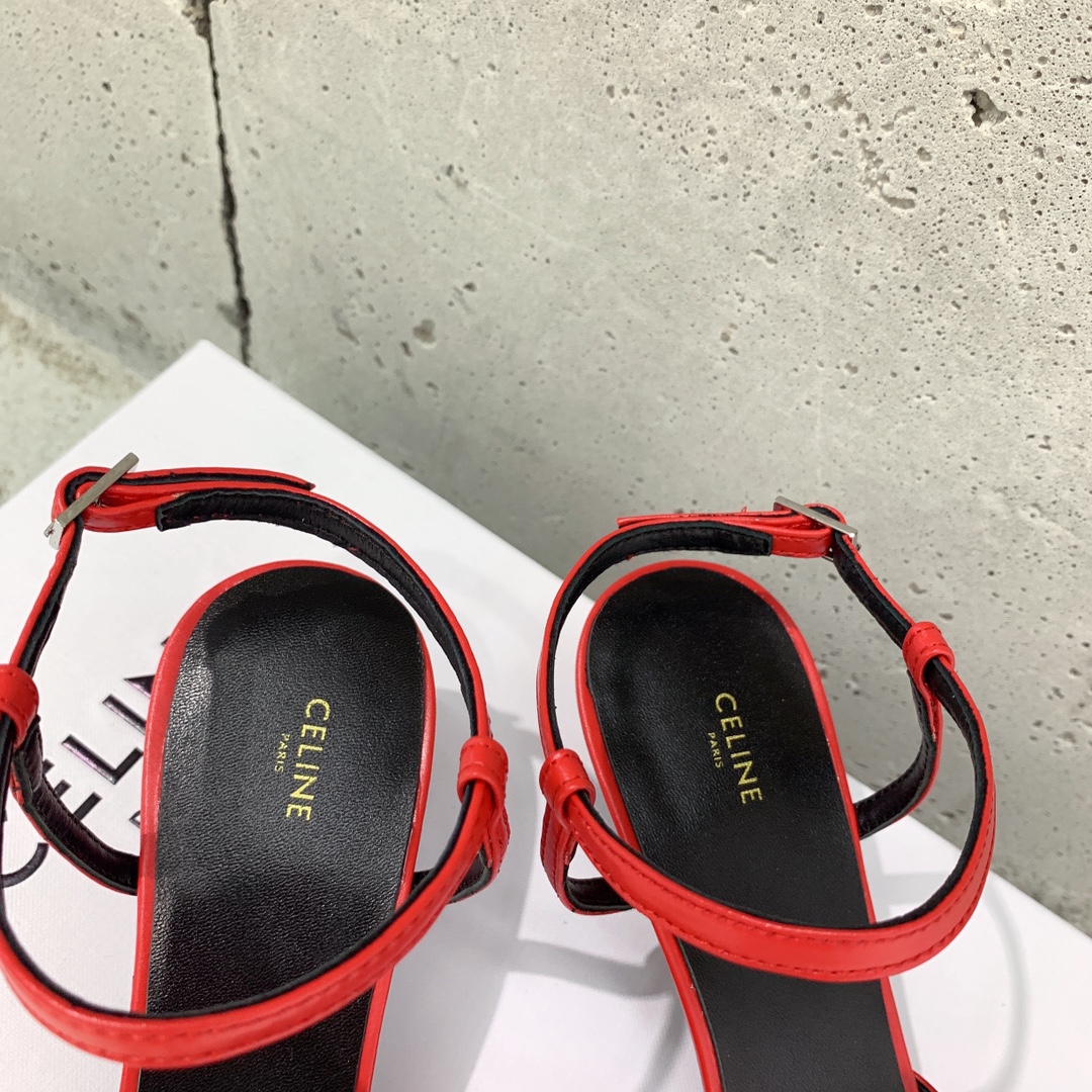 Celine Kitten With Metal Toe In Calfskin - PerfectKickZ