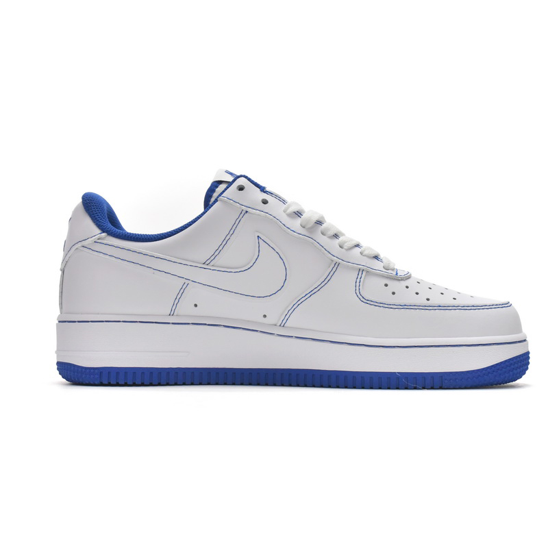 Nike Air Force 1 Low Contrast Stitch Blue Sneaker   CV1724-101 - PerfectKickZ
