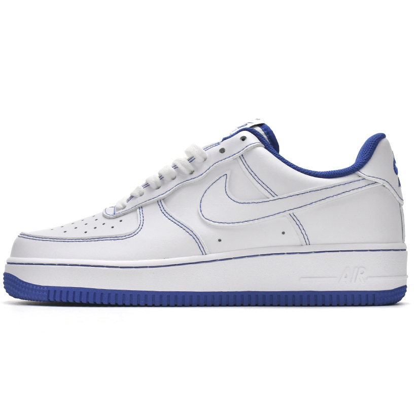 Nike Air Force 1 Low Contrast Stitch Blue Sneaker   CV1724-101 - PerfectKickZ