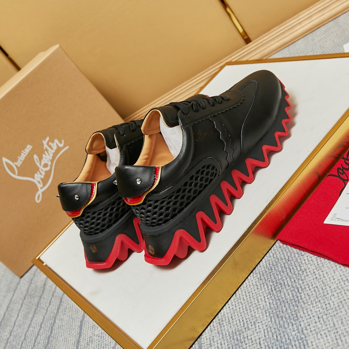 Christian Louboutin Loubishark Sneaker - PerfectKickZ