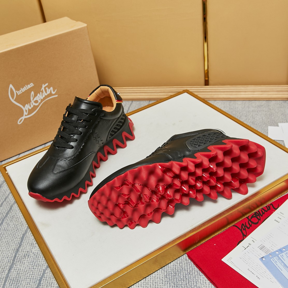 Christian Louboutin Loubishark Sneaker - PerfectKickZ