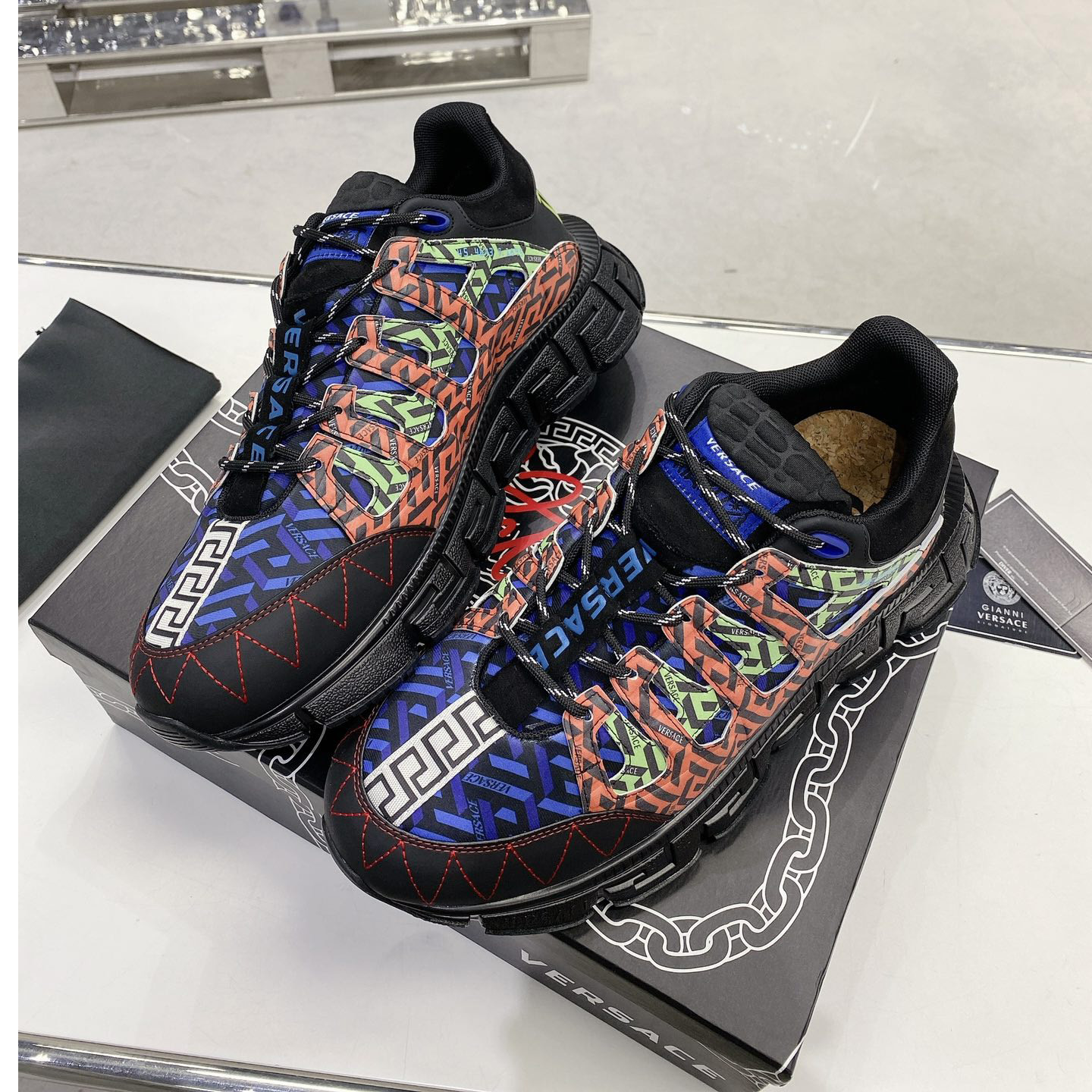 Versace Trigreca Sneakers  - PerfectKickZ