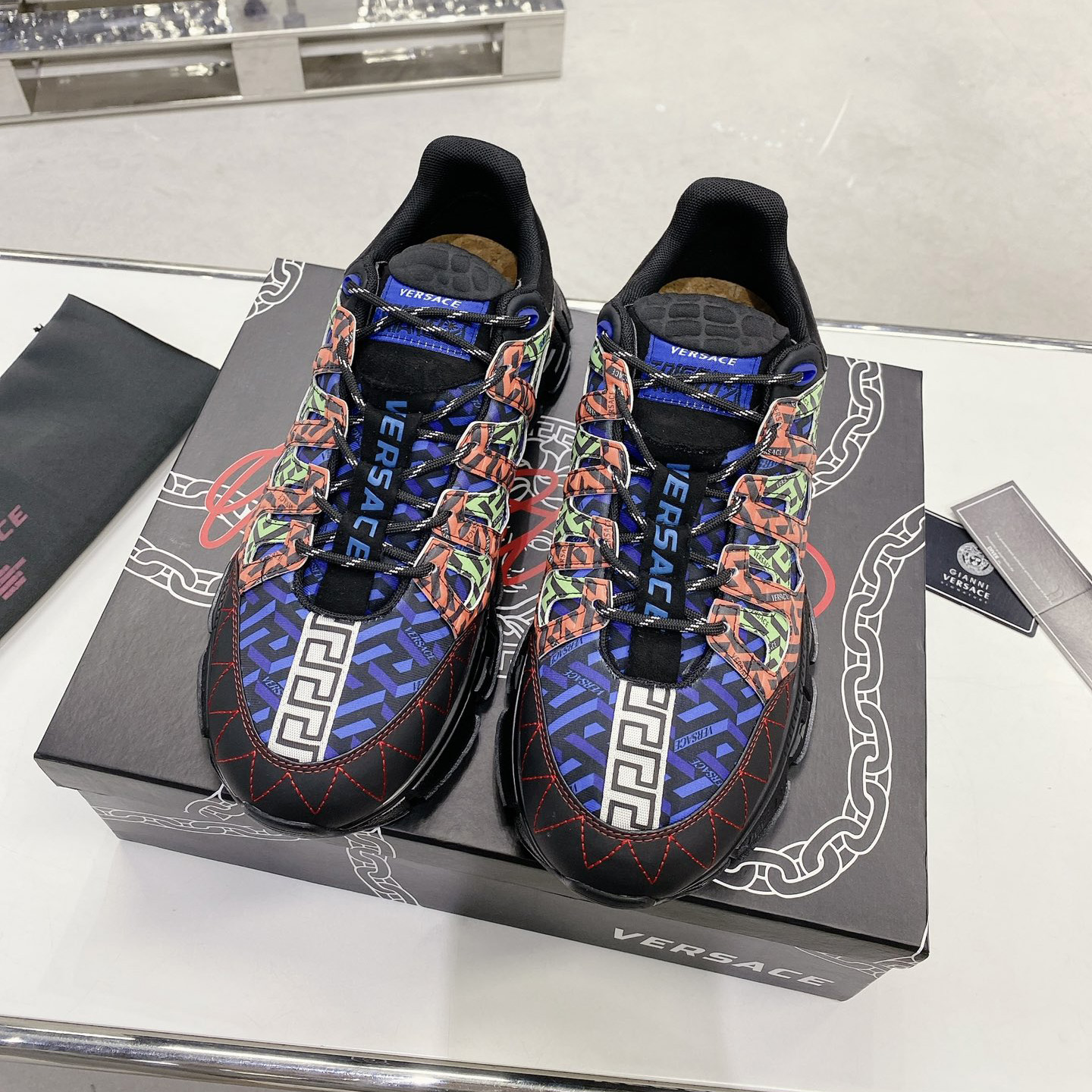 Versace Trigreca Sneakers  - PerfectKickZ