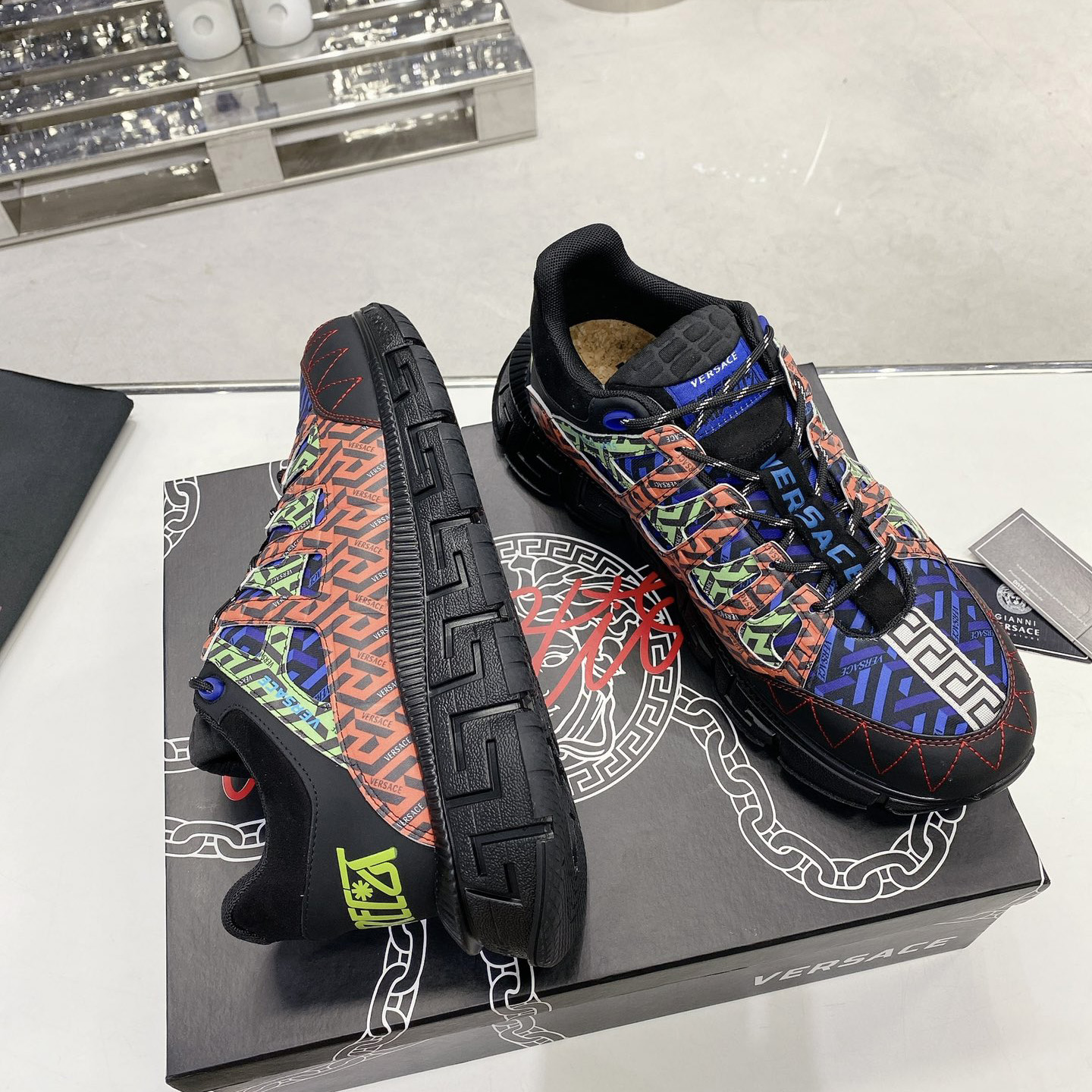 Versace Trigreca Sneakers  - PerfectKickZ