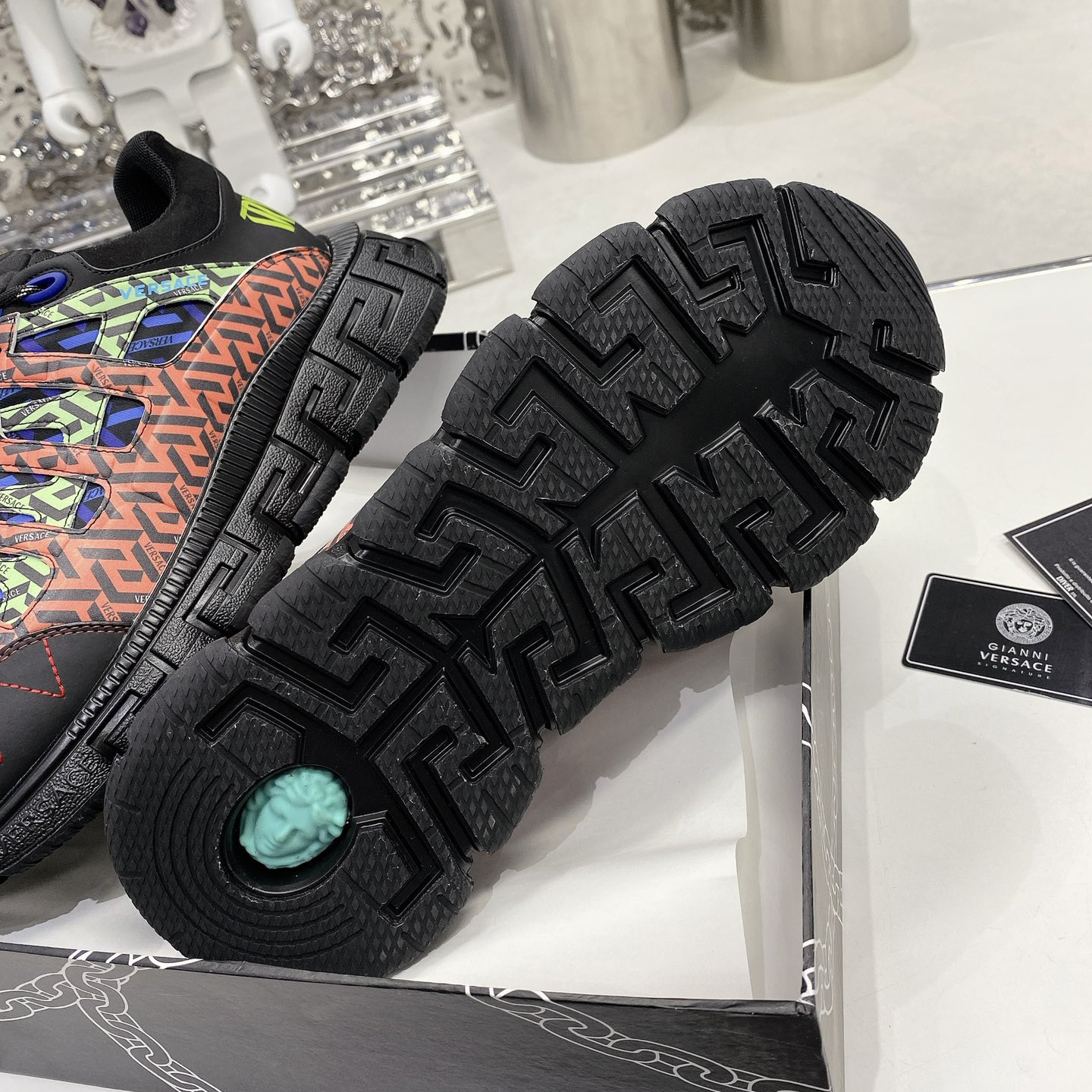 Versace Trigreca Sneakers  - PerfectKickZ