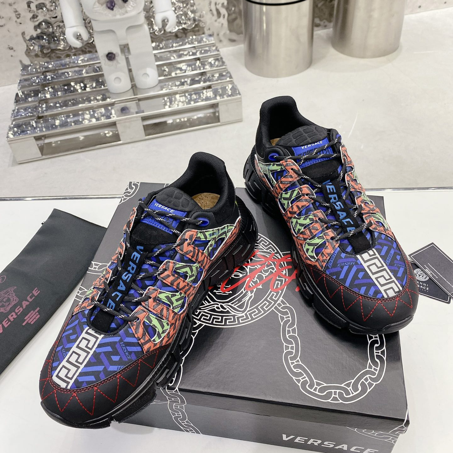 Versace Trigreca Sneakers  - PerfectKickZ