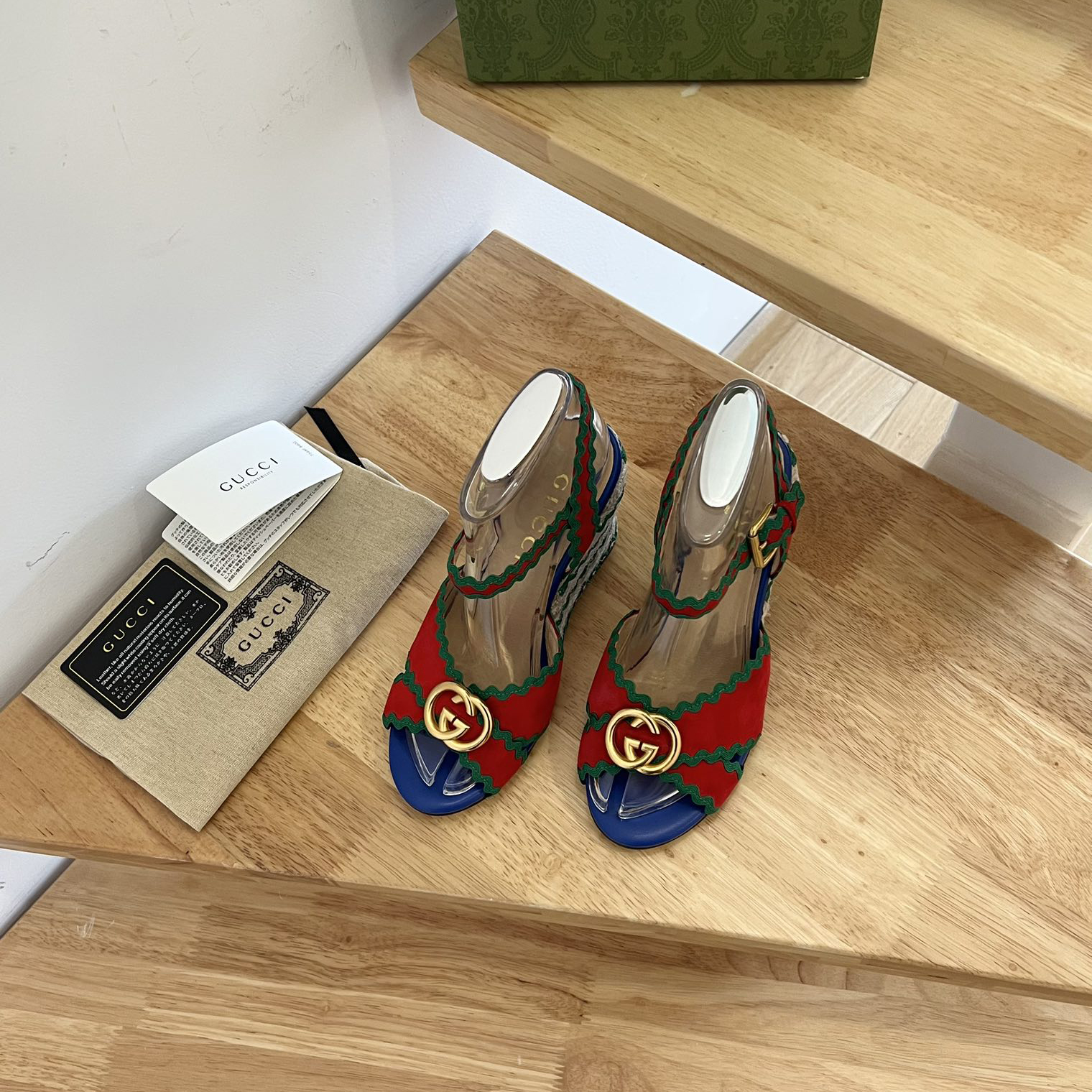 Gucci Women's Espadrille Sandal - PerfectKickZ