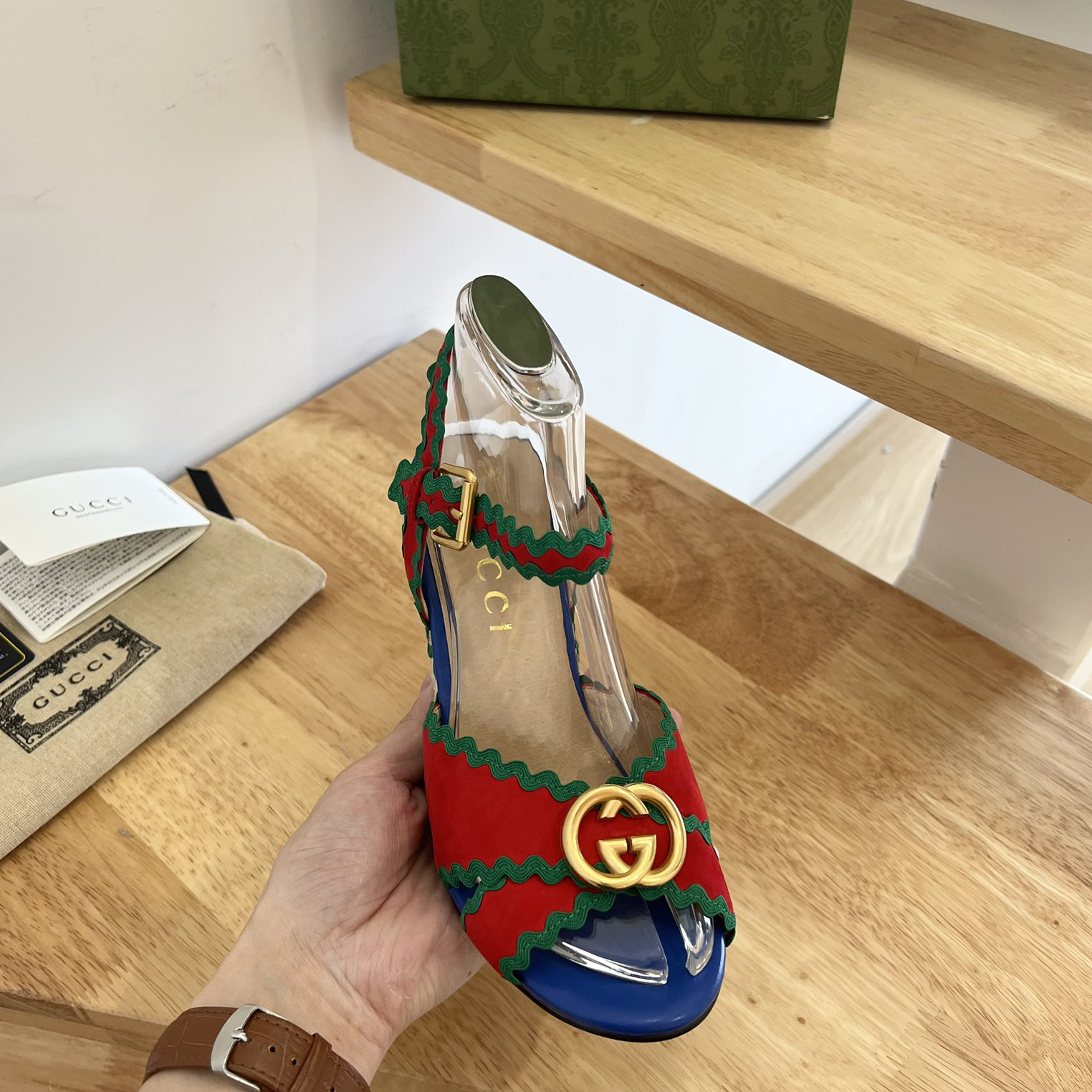 Gucci Women's Espadrille Sandal - PerfectKickZ