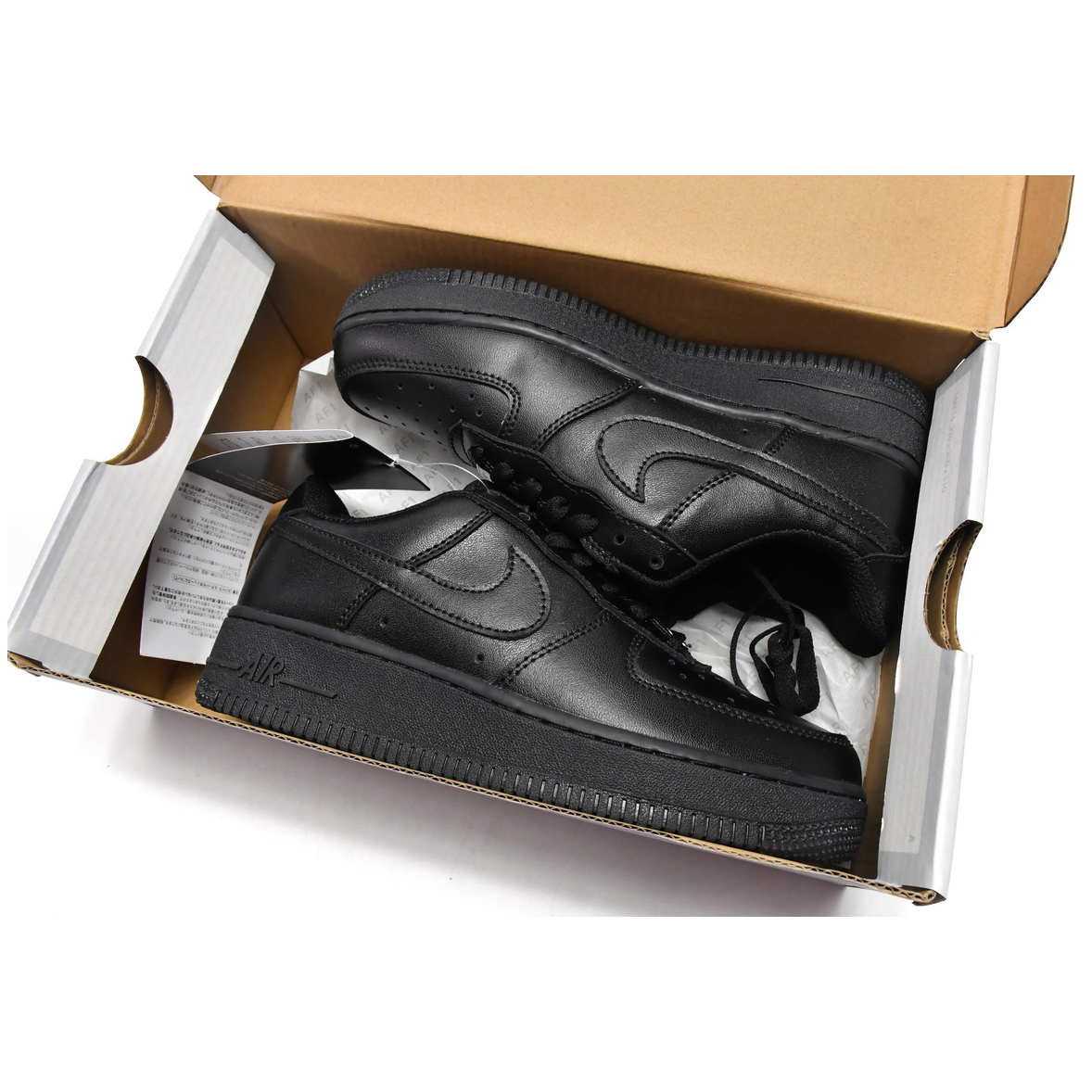 Nike Air Force 1 Low Black Sneaker  315115-038 - PerfectKickZ
