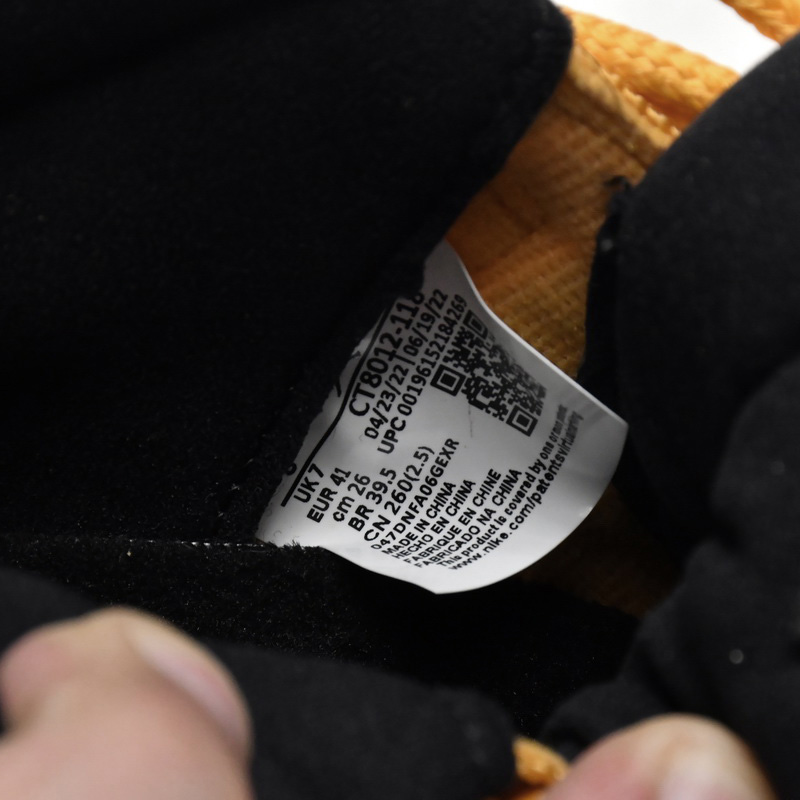  Air Jordan 11 Retro Black Yellow Sneaker    CT8012-118 - PerfectKickZ