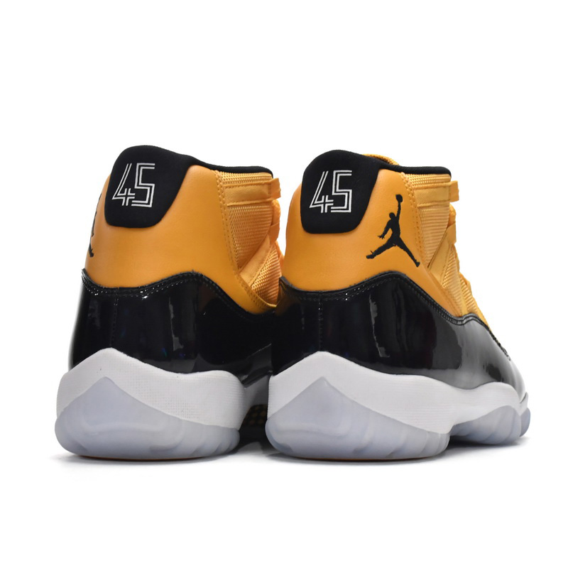  Air Jordan 11 Retro Black Yellow Sneaker    CT8012-118 - PerfectKickZ