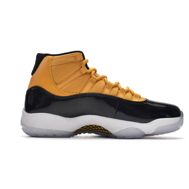  Air Jordan 11 Retro Black Yellow Sneaker    CT8012-118 - PerfectKickZ