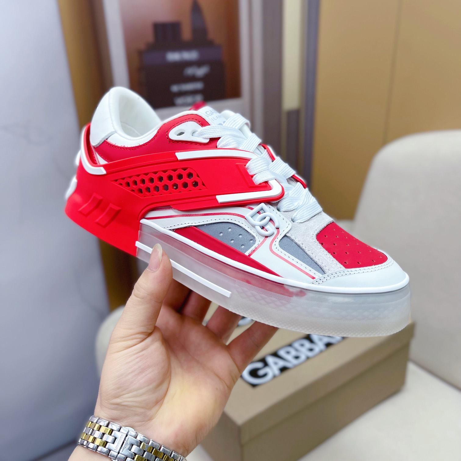 Dolce & Gabbana Calfskin Custom 2.Zero Sneakers - PerfectKickZ